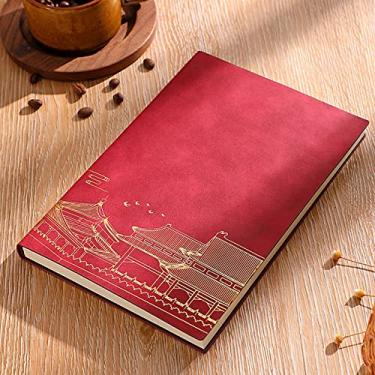 Imagem de A5 200 páginas notebook bloco de notas agenda diário plano de escrita papel estudante notas escolar escritório material educacional, I, A5