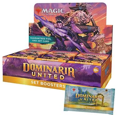 Imagem de Magic: The Gathering Dominaria United Set Booster Box | 30 Packs + Box Topper Card (361 Magic Cards)