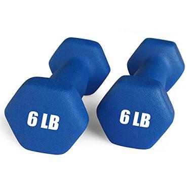 Imagem de Kit com 2 halteres Portzon Weights, 3,6 kg