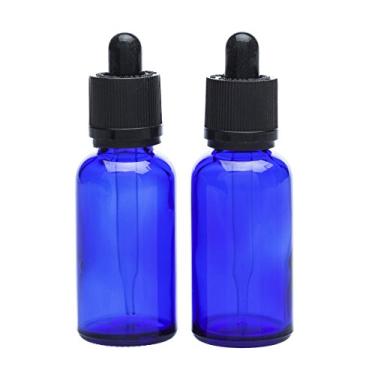 Imagem de Darice Óleos essenciais azuis, 2 frascos conta-gotas de vidro