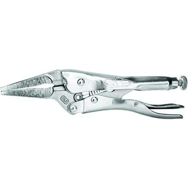 Imagem de IRWIN 1402L3 Alicate de Pressão Bico Longo Reto com Cortador de Arame 6" Prata1402L3