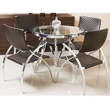 Imagem de Jogo De Área Piscina Jardim Moveis Fibra Sintética Aluminio