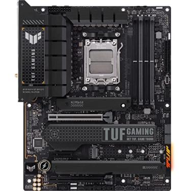 Imagem de ASUS Placa-mãe para jogos TUF Gaming X670E-PLUS WiFi 6E Socket AM5 (LGA 1718) Ryzen 7000 ATX (16 estágios de energia, PCIe® 5.0, memória DDR5, quatro slots M.2, LAN de 2,5 GB, USB 4, iluminação Aura