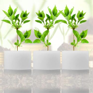 Imagem de Esponja de plantio hidropônica, Akozon 50 pçs/saco esponjas hidropônicas sem solo sistema de cultivo vegetal ferramenta de jardinagem de plantio (diâmetro 2") (44 mm/1,7")