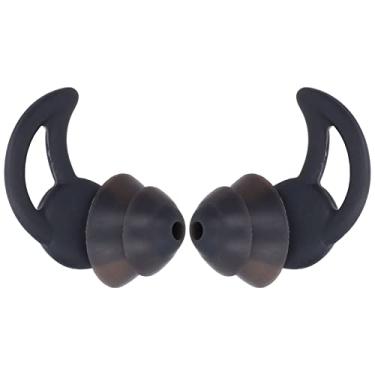 Imagem de Tampões de ouvido, protetores auriculares seguros e confortáveis com redução de ruído que bloqueiam o som para dormir em casa para dormitório