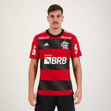 Imagem de Camisa Adidas Flamengo I 2023 Com Patrocínio