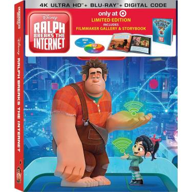 Imagem de Ralph Breaks the Internet (Limited Edition Filmmaker Gallery & Storybook) [4K Ultra HD + Blu-ray + Digital HD] [Blu-ray]
