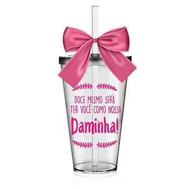 Imagem de Copo Lembrancinha com Laço para Daminha Acrílico