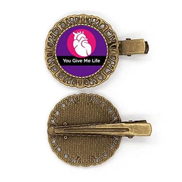 Imagem de Presilha de cabelo Mother River Life Art Deco para presente moderno grampo de cabelo