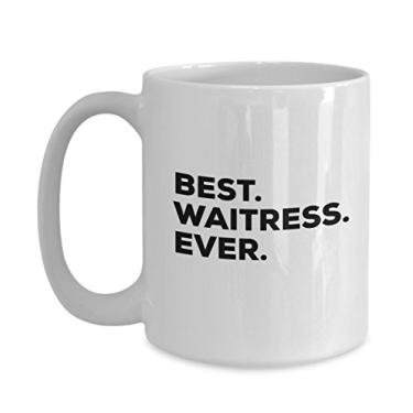 Imagem de Presentes de garçonete – Caneca de garçom – Melhor caneca de café de garçom – Presentes para garçons – Uma ideia engraçada de presente – ou mordaça – –