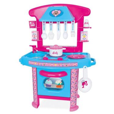 Imagem de Cozinha Infantil Com Acessórios Barbie Chef Cotiplás - Cotiplas