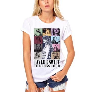 Imagem de Camiseta Tradicional Preta Taylor Swift Eras Tour 2023 - Balisarts, Br