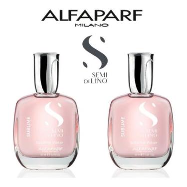 Imagem de Kit 2 Água Perfumada Semi Di Lino Sublime Water 50ml - Alfaparf