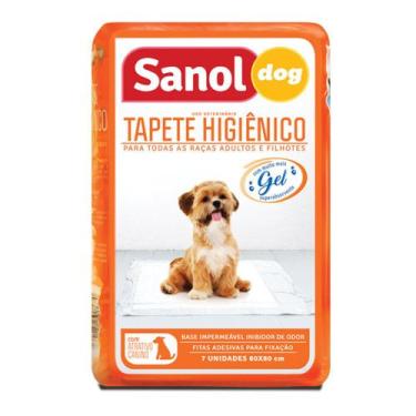 Imagem de Tapete Higiênico 60x80 Sanol Dog 7 Unidades, 7
