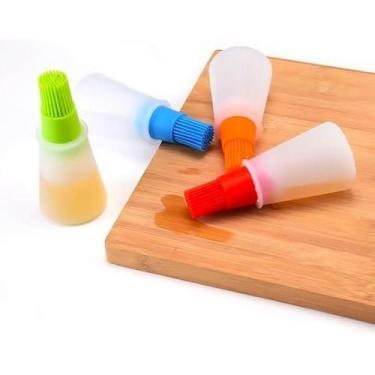 Imagem de Pincel Culinário Em Silicone Com Reservatório - Kehome
