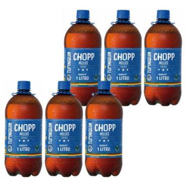 Imagem de Chopp Tupiniquim Helles Barrilete 1 Litro Puro Malte 6un