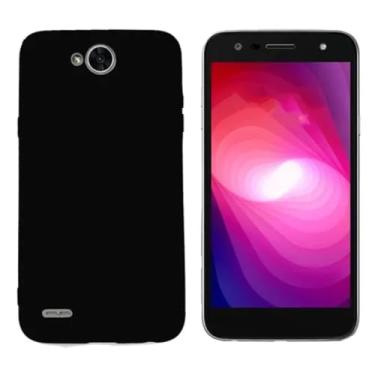 Imagem de [GL CASES] Capa LG K10 POWER Capinha K10 POWER Case Aveludada Anti Impacto Reforçada Silicone Emborrachado Com Proteção De Câmera (Preto)