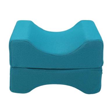 Imagem de Almofada de espuma viscoelástica para joelhos para travessas laterais Design ergonômico Almofada de apoio para pernas alivia a dor e a pressão para mulheres grávidas e idosos
