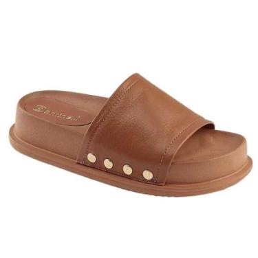 Imagem de Tamanco Feminino Santinelli Papete Marrom 34