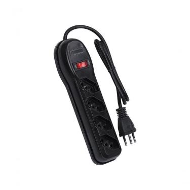 Imagem de Filtro De Linha 4 Tomadas Pp 0,75mm Comprimento 1mt