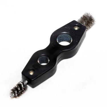 Imagem de Escova de tubo de cobre de cabeça dupla 4 em 1 polimento de tubo de cobre dentro e fora do alargador limpador de tubulação ferramenta de chanfradura Rebarbador de tubos