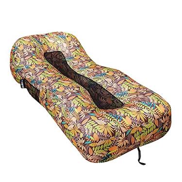 Imagem de 3FLQOOPP Fila flutuante inflável, colchão de piscina aquática para uso ao ar livre, portátil, fileira flutuante, acampamento, escritório, praia, piscina, reclinável, cama reclinável, água D, brinquedo
