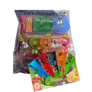 Imagem de Mini Geladinho BIGU 28ml Pacote com 50 Unidades