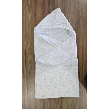 Imagem de Toalhão de banho com capuz soft cisne - carícia  5393 05 rosa bebê - m