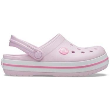 Imagem de Sandália crocs crocband clog kids ballerina pink-Masculino