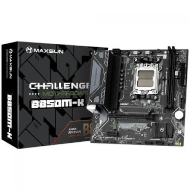 Imagem de Placa Mãe Maxsun Challenger B850M-K, Chipset B850, AMD AM5, mATX, DDR5