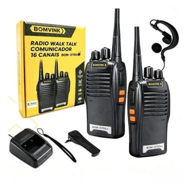 Imagem de Rádio Comunicador Resistente Para Campo E Obras - GBG STORE