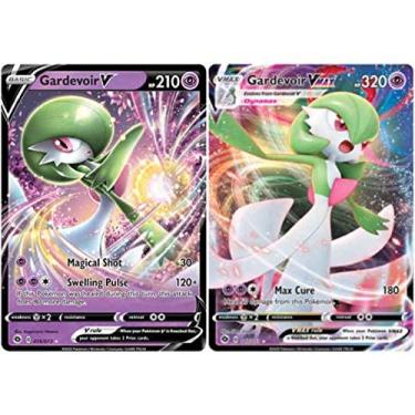 Imagem de Gardevoir V & Vmax - 017/073 - Caminho do Campeão - Lote de cartas Pokemon Ultra Raro