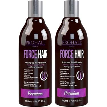 Imagem de Prohall Cosmetic Force Hair - Kit Fortificante Crescimento Acelerado Duo (2 Produtos)