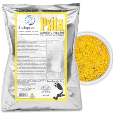 Imagem de Farinhada Psita 5kg BioSuprem - Completa Balanceada Psitacídeos Luteína Ringneck Calopsita Agapornis Papagaio Arara Lóris