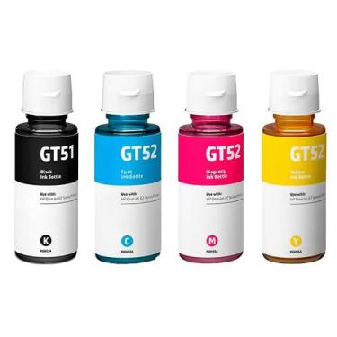 Imagem de Kit Refil de Tinta Para HP Smart Tank 615 GT51 GT52 e GT53 - Toner Val