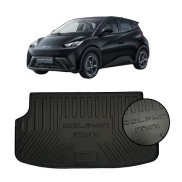 Imagem de Protetor de Porta Malas Compatível com BYD Dolphin Mini Tapete Bandeja Sob Medida