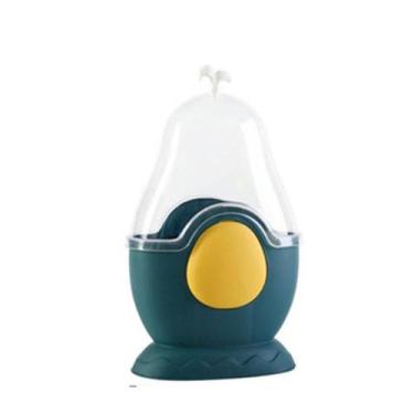 Imagem de Prateleiras para pratos tábuas de drenagem em forma de abacate multifu