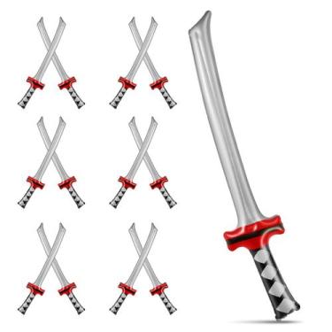 Imagem de Espadas de brinquedo infláveis PEUTIER para meninas e meninos, festa d