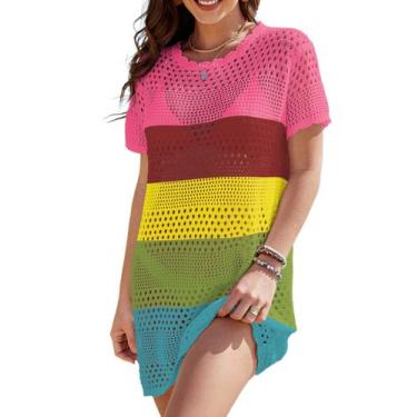 Imagem de Vestido de praia de crochê Beauty Coverup para mulheres 2025 - Buauty