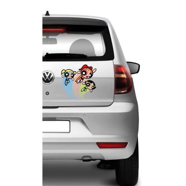 Imagem de Adesivo De Carro Meninas Super Poderosa Mod04