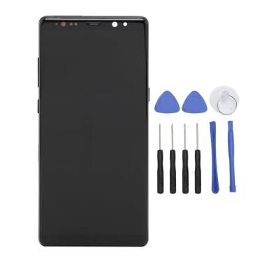 Imagem de Substituição de tela para telefone Galaxy Note 8 TFT LCD digitalizador Touch Screen Assembly com moldura e ferramentas de reparo
