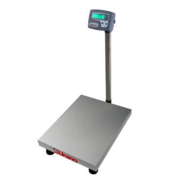 Imagem de Balanca Plataforma Com Coluna E Bateria Light W 300Kilos Inox 45X60cm Urano