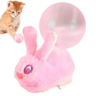 Imagem de Bolas De Gatos,Brinquedo Interativo Recarregável,Bola Para Gato | Para Gatinhos De Estimação Combater O Tédio Exercício Ter Entretenimento Brincadeira E Atividade De