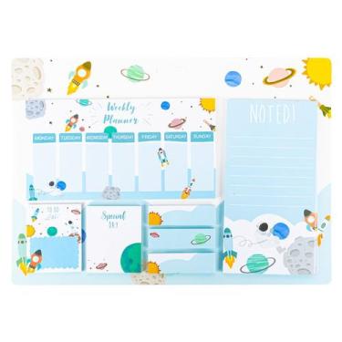 Imagem de Bloco De Anotações Papelaria Fofa Lembretes Recado Marca Pag - Hxt, Es