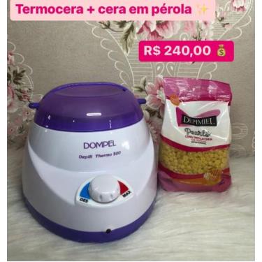 Imagem de kit termocera + cera em perola - dompimel