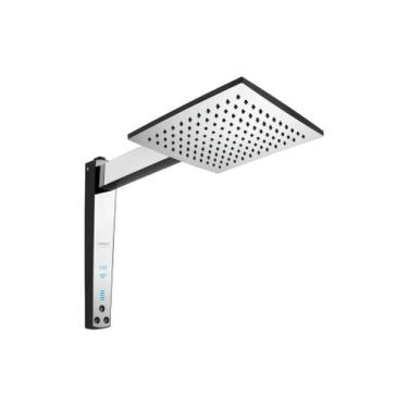 Imagem de Chuveiro Digital Acqua Century 7500w 220v Preto e Cromado - Lorenzetti