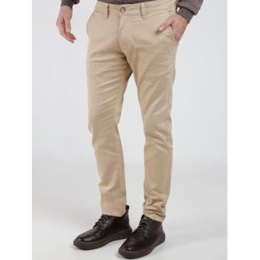 Imagem de Calça Sport Skinny Masculina CAQUI - Zune, 46, Caqui