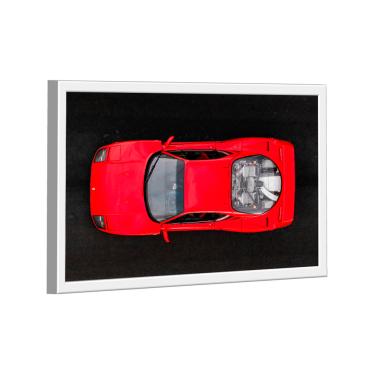 Imagem de Quadro Ferrari F40 Vermelha Cima -- BR ARTES