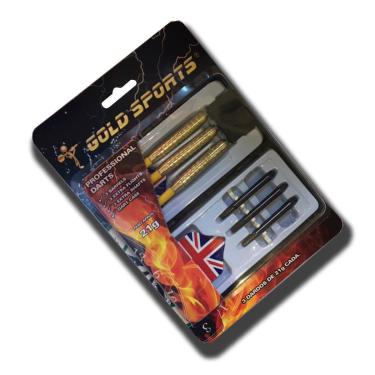 Imagem de Kit de Dardos Gold Sports Profissional 21 gramas-Unissex