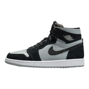Imagem de Nike Tênis masculino Jordan 1 High Zoom Air CMFT, Preto/cinza fumê claro/branco, 43